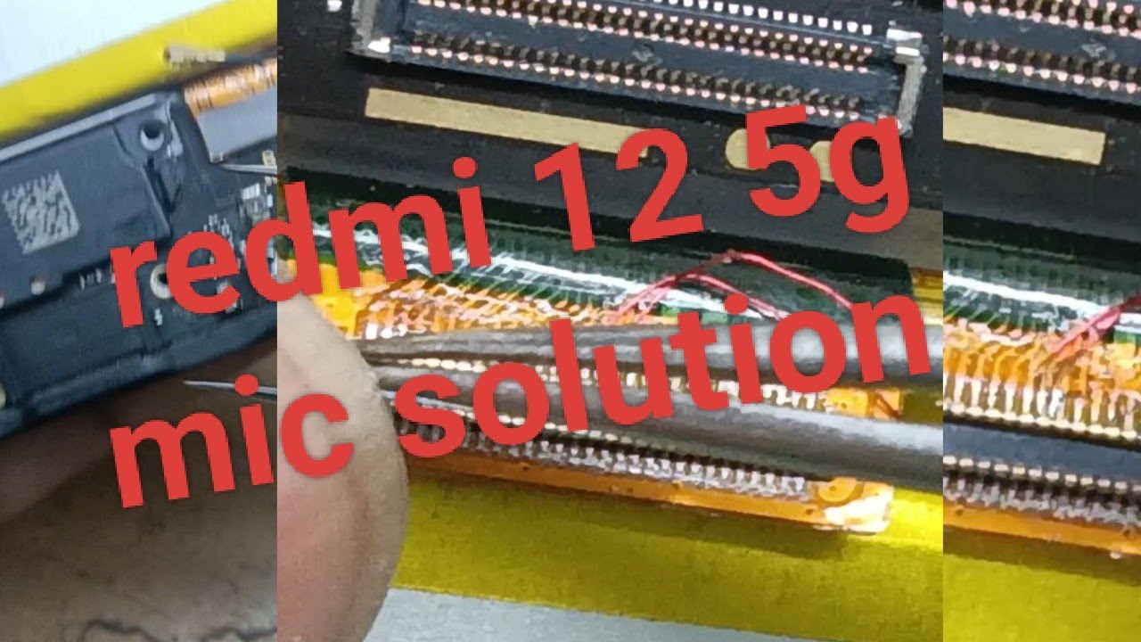 Redmi 12 5g mic ways, mic solution.