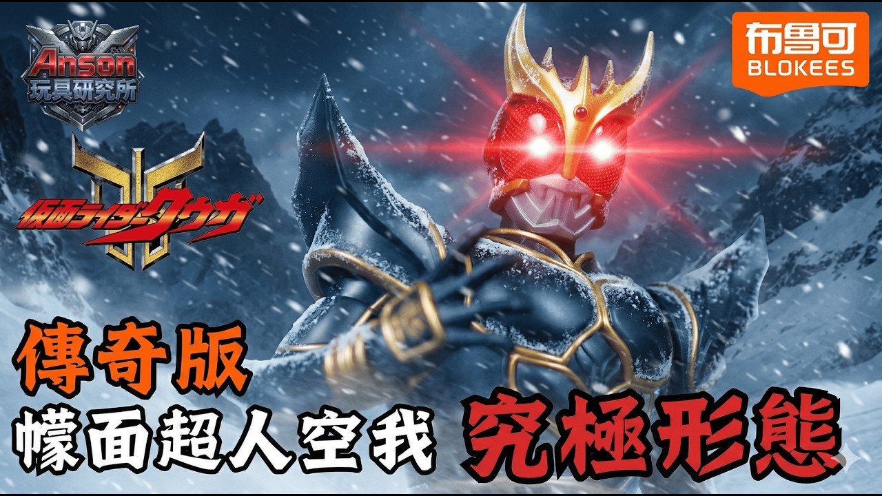 【開箱評測】平成最強神話！布魯可 Blokees 假面騎士空我究極形態，百零蚊玩盡黑金霸氣？！