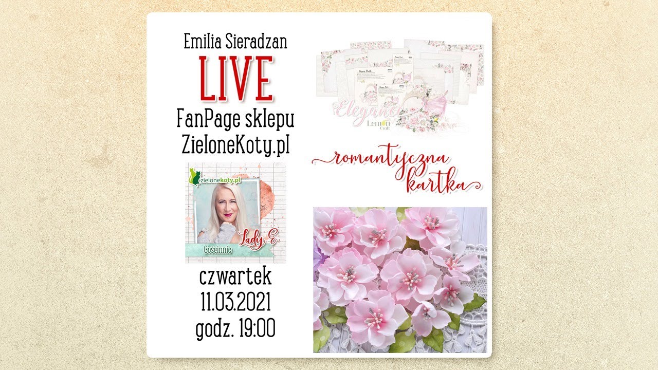 LIVE gościnny z Emilią Sieradzan czyli Lady E