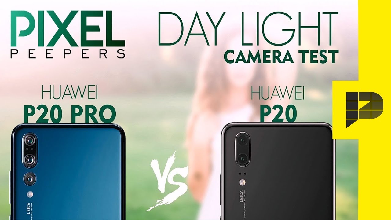 Huawei P20 PRO VS P20 - Daylight camera
