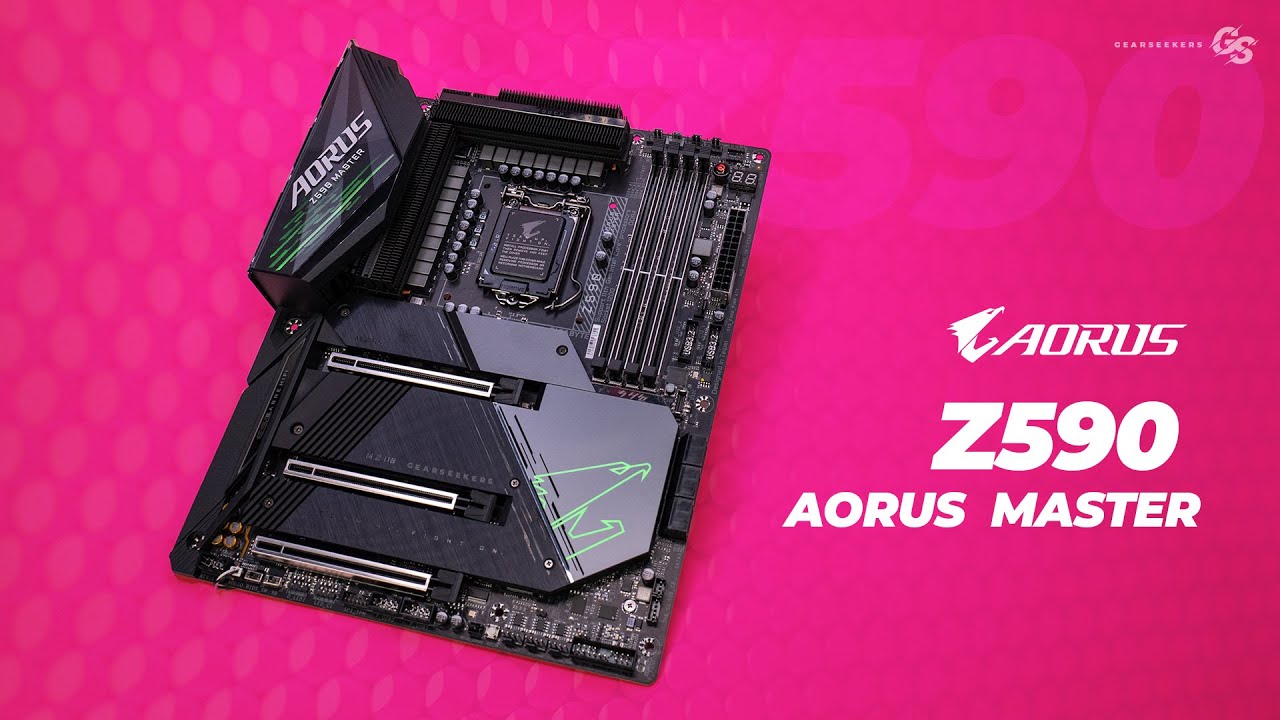 Gigabyte Z590 AORUS Master - First Look and Overview
