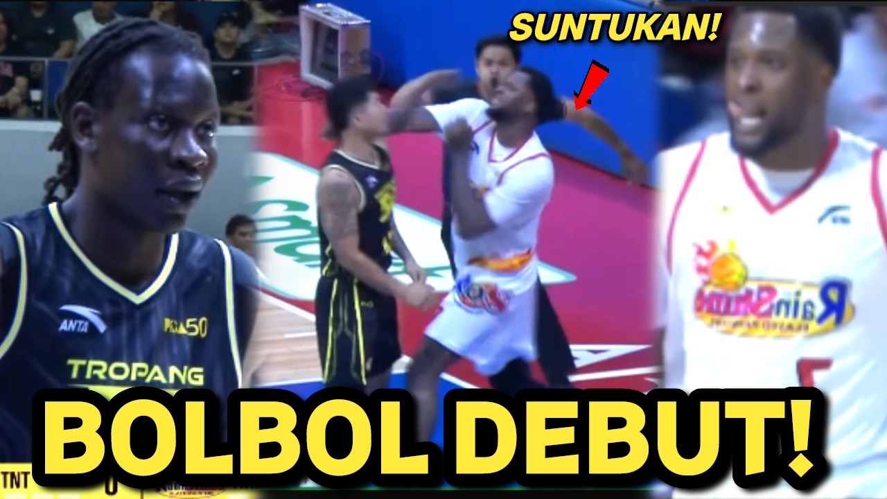 May “NAGSUNTUKAN” sa Debut Game ni BOL BOL! SINAYAWAN ng Ros IMPORT ang TNT Tropang 5g!