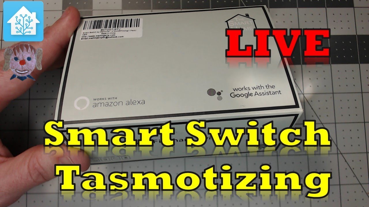 Как прошить Tasmota на выключателе Martin Jerry Smart Switch и их новом диммере &mdash; прямая трансляция
