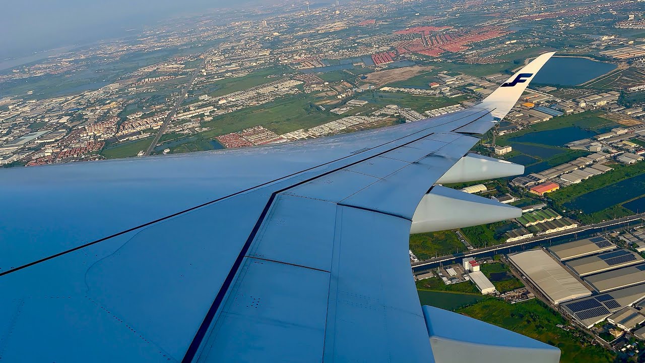 [4K] – Full Flight – Finnair – Airbus A350-941 – BKK-HEL – OH-LWP – AY142 – IFS 954