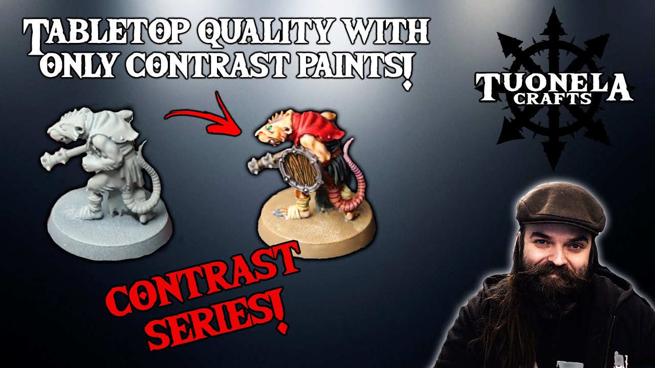 Only Contrast Clanrat! | Tabletop quality with only contrast! | Contrast Series!
