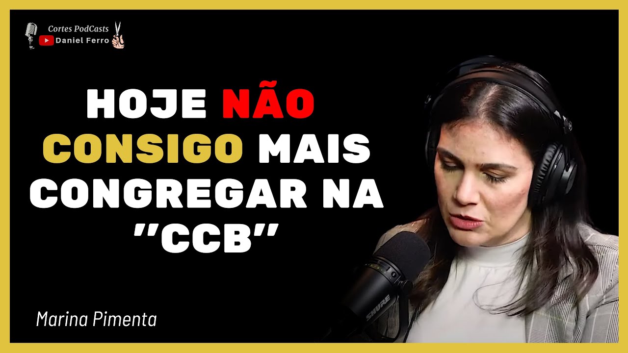 #CCB - NÃO CONSIGO MAIS CONGREGAR NA ''CCB''