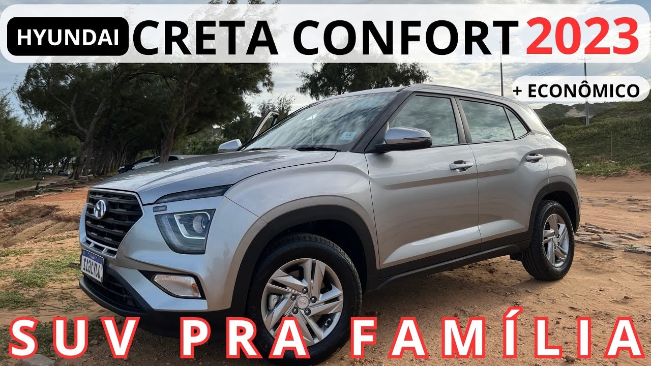HYUNDAI CRETA 2023 VERSAO CONFORT O SUV ECONOMICO E MELHOR CUSTO BENEFICIO, TODOS OS DETALHES, PREÇO