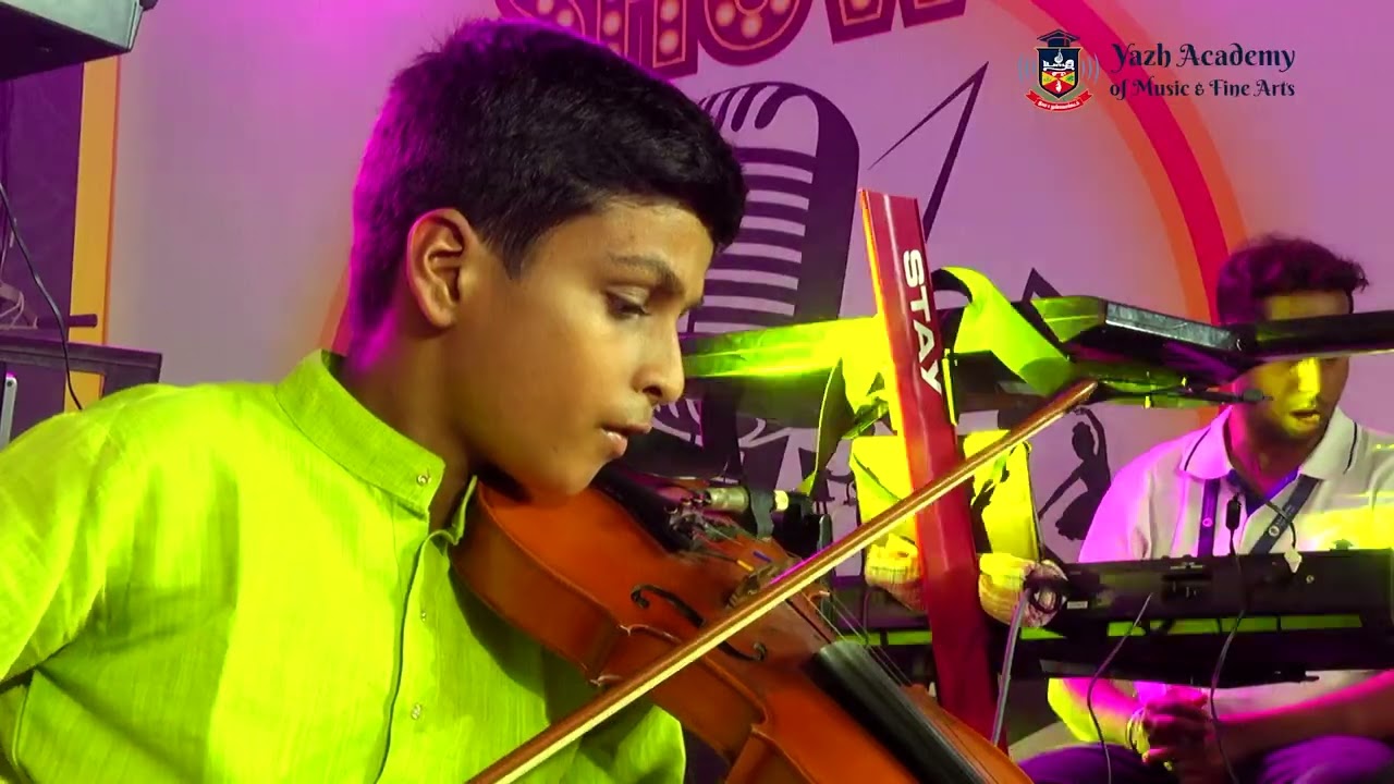 Kannazhaga | Kids Violin Cover Song | Yazh Academy | Yazh Fiesta 2025