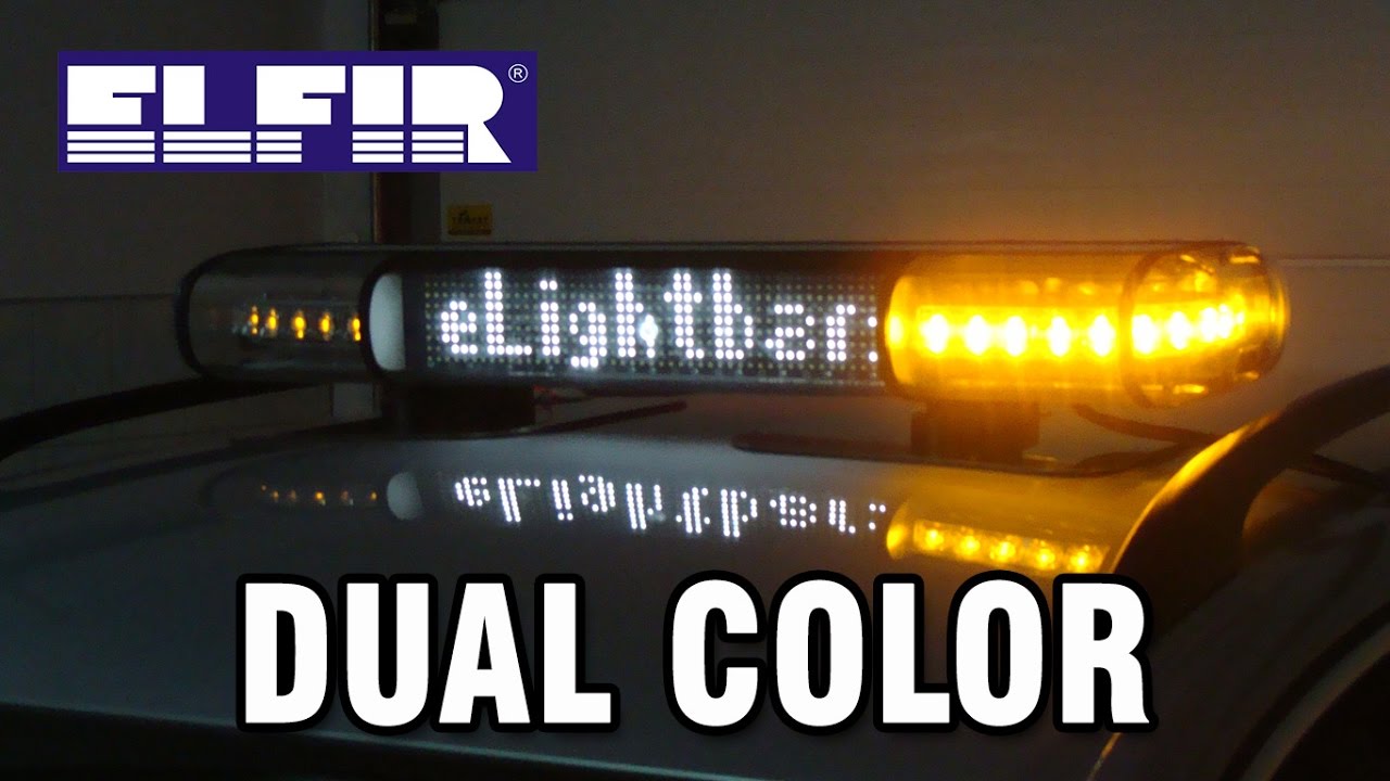 Elfir DUAL COLOR! - Test belki EP - eLightbars.pl