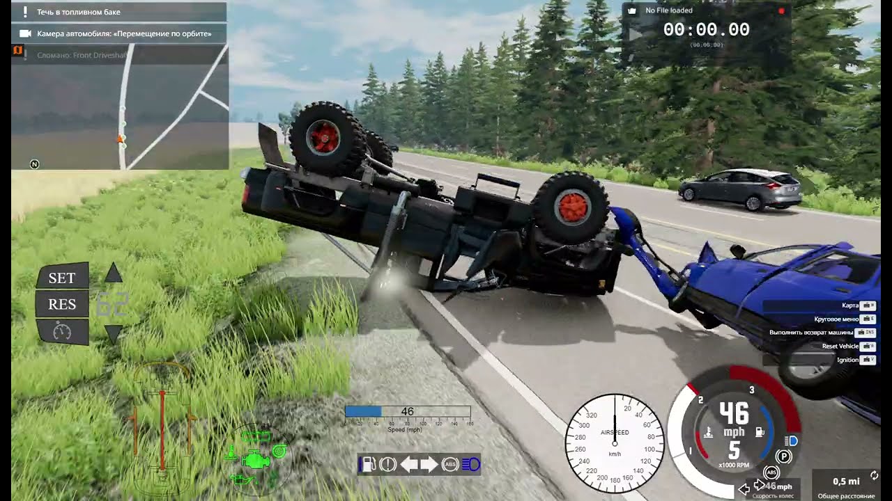 BeamNG drive шашки без тормозов 2 часть