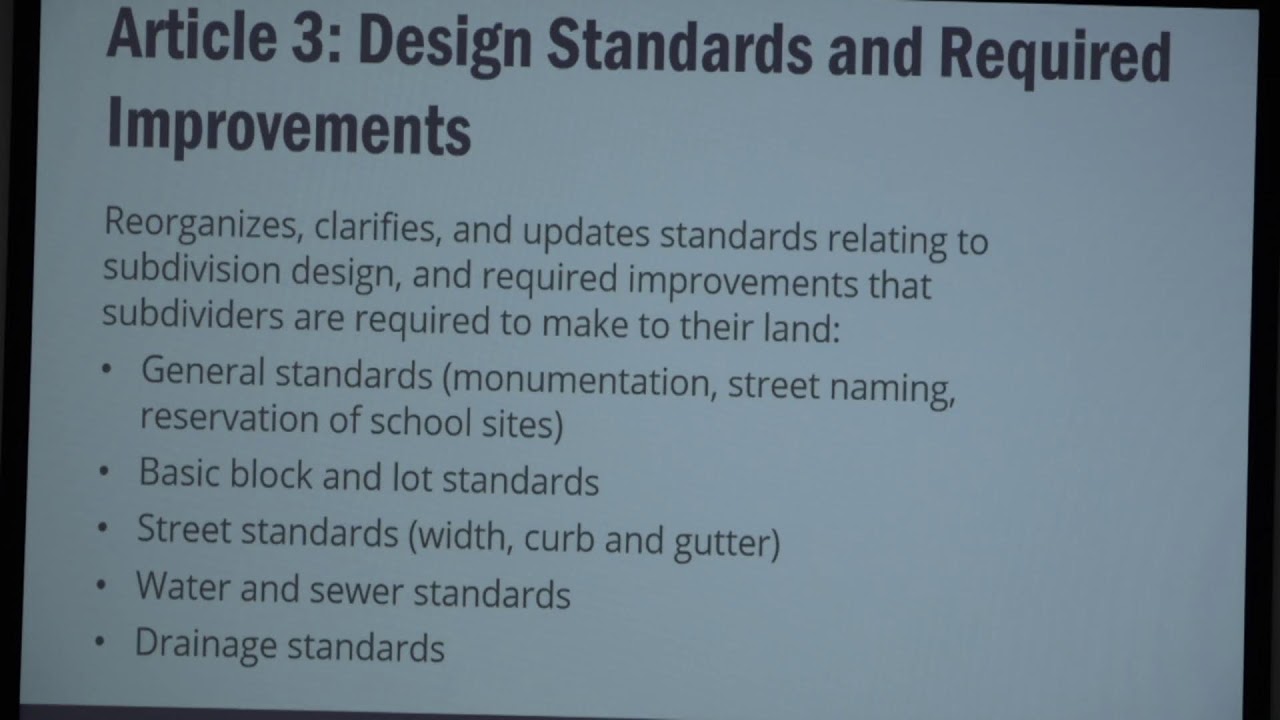 Zoning Ordinance and Subdivision Regulations Update (March 12, 2026)