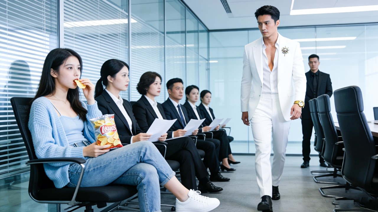 Cold CEO rejected 99 elegant women,but fell in love with simple girl who loves eating potato chips!