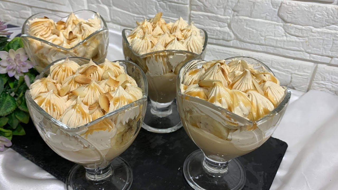 جربيها راح تولي مدمنة عليها من أروع التحليات الرمضانية تحلية كؤوس الكراميل تهبل وصفة رمضان2022