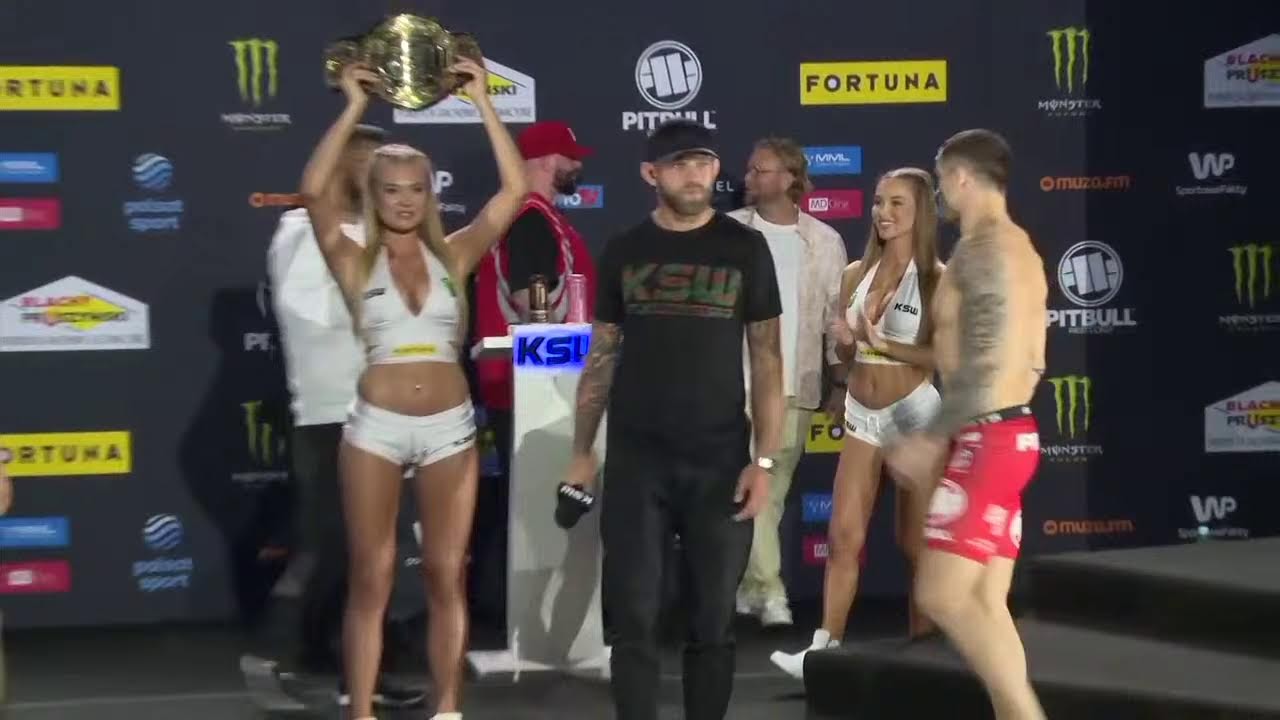 NA ŻYWO. Oficjalne ważenie przed galą KSW 63