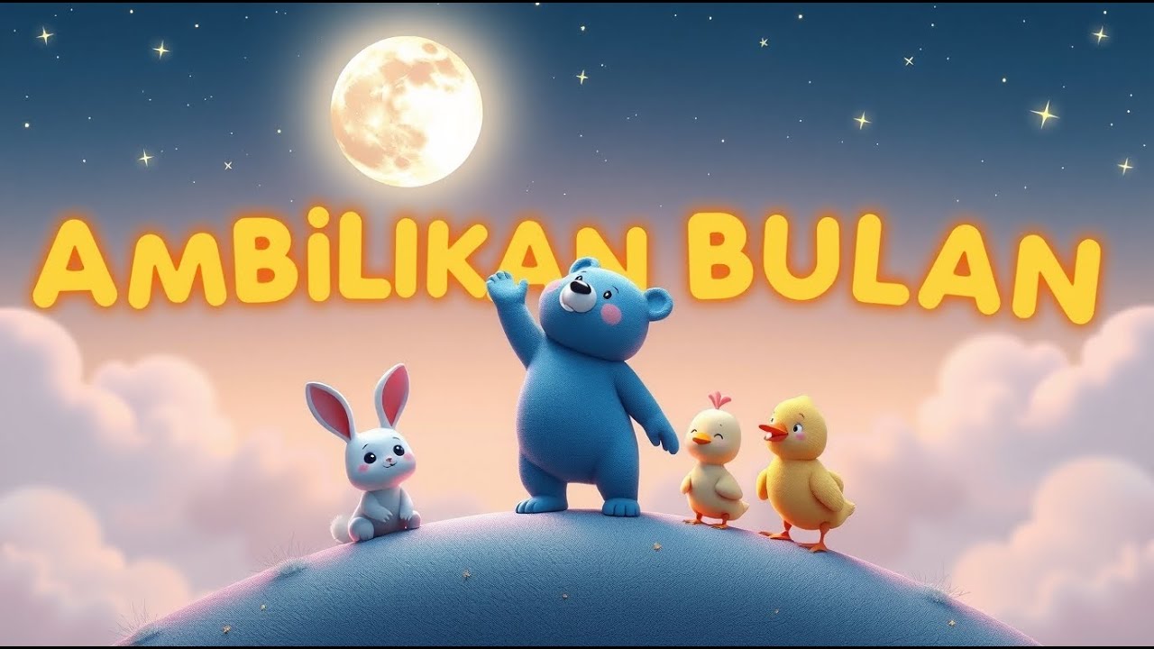 Ambilkan Bulan Bu – Lagu Anak Ceria & Menenangkan | Versi Animasi