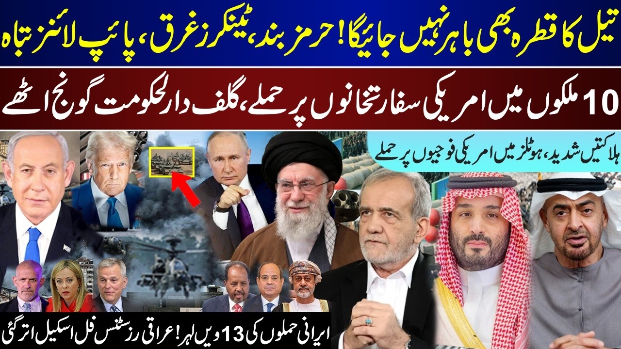 Massive Breaking, No Singl Drop Of Oil, Hormuz Closed, Embassies In Region, Iraqi Entery | Mar 3