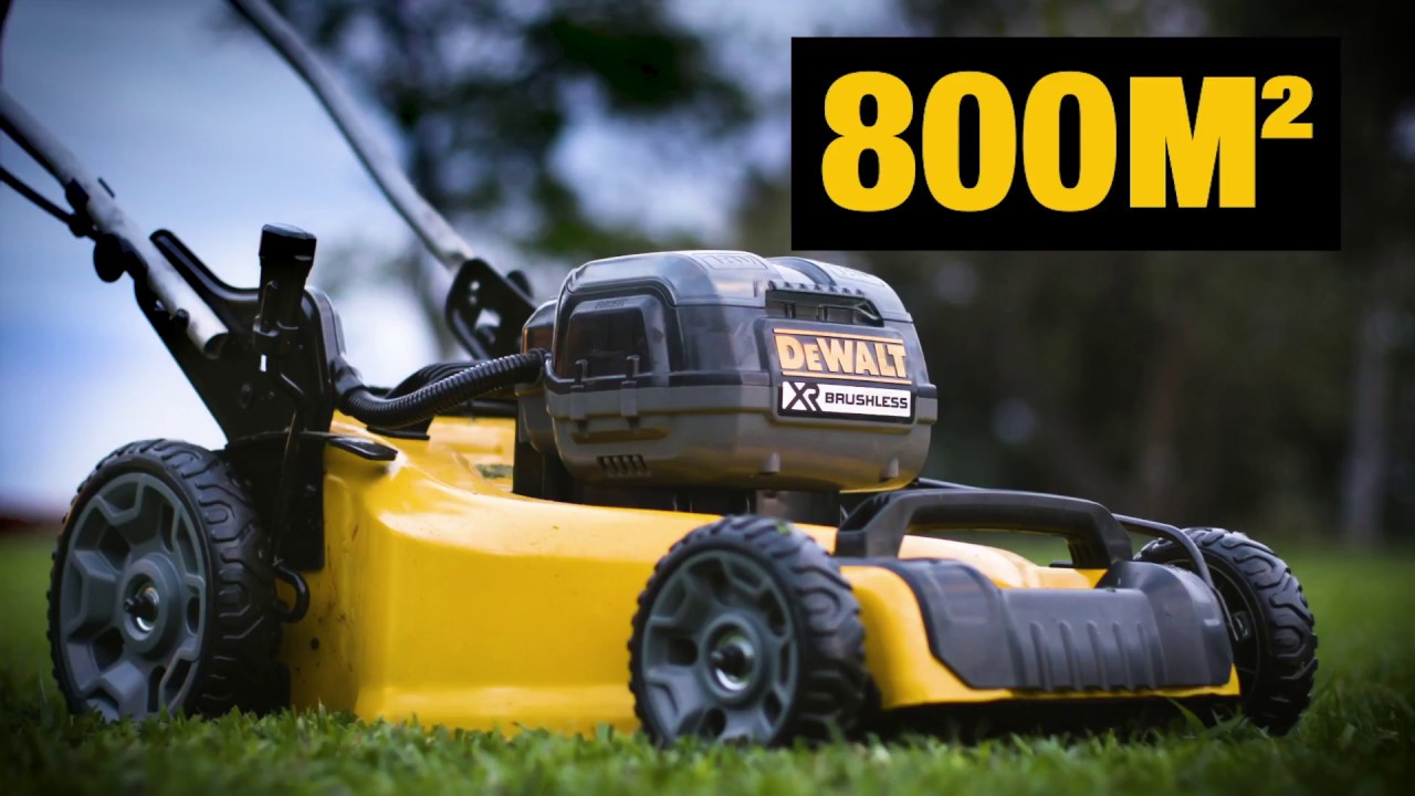 DEWALT&reg; UK | 2 X 18V XR BRUSHLESS CORDLESS LAWNMOWER - DCMW564 [EN]