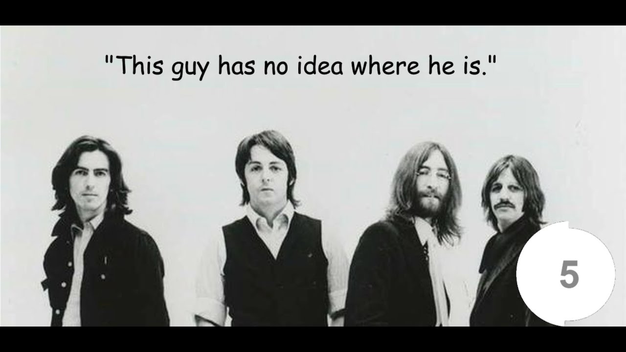 Guess the Beatles songs based on a one sentence description 😁