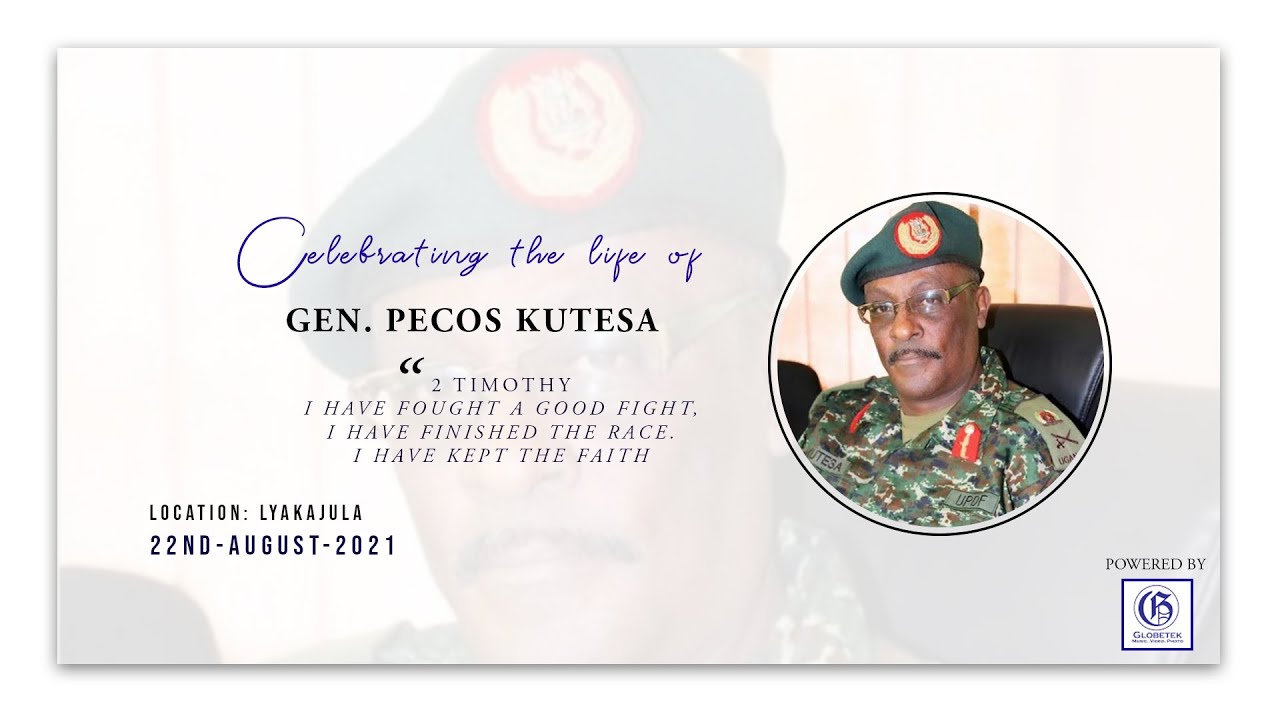 Fare Thee Well Lt Gen. Pecos Kutesa