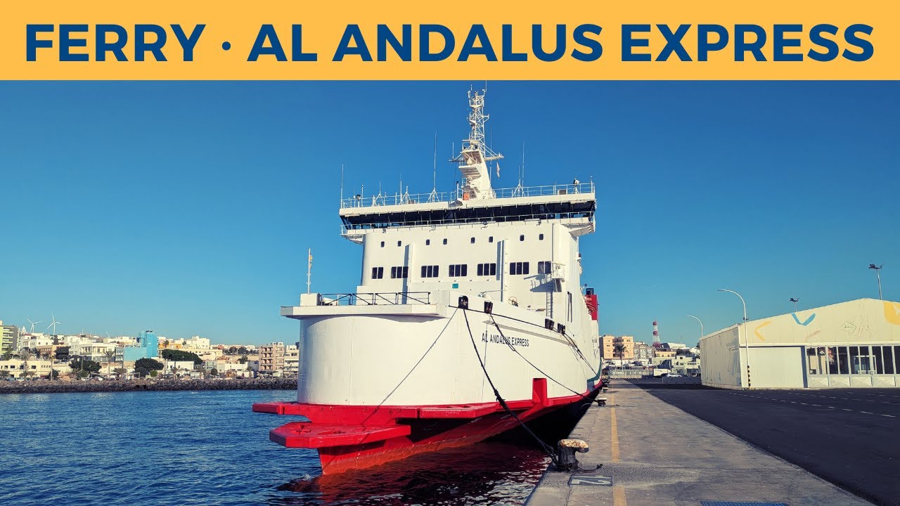 Passage on ferry AL ANDALUS EXPRESS, Puerto del Rosario - Las Palmas (Naviera Armas)