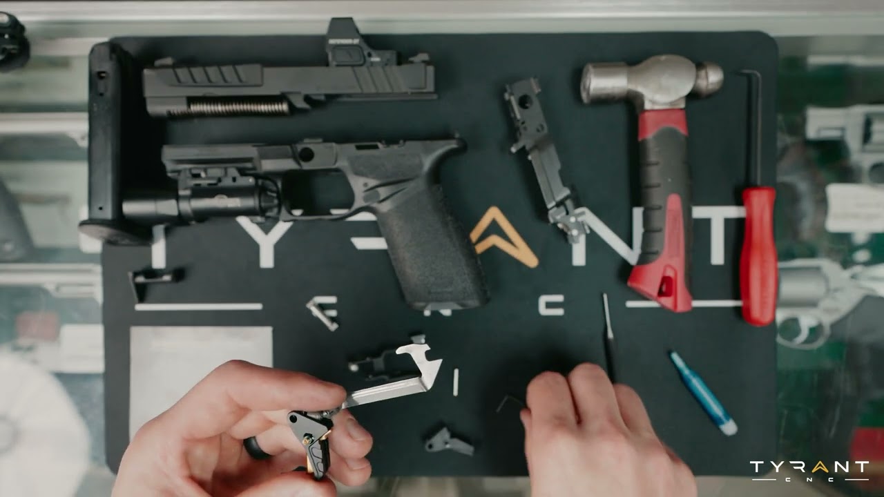 Руководство по установке триггера Tyrant CNC Springfield Echelon I.T.T.S.