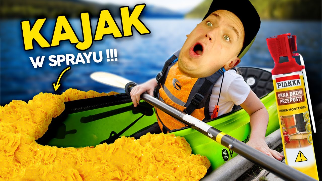 NAJDZIWNIEJSZY KAJAK NA ŚWIECIE... prosto z puszki! Czy utrzyma całą naszą ekipę?