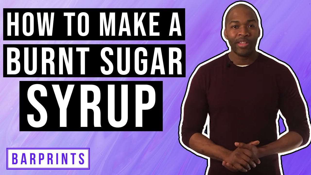 How To Make a Burnt Sugar Syrup !