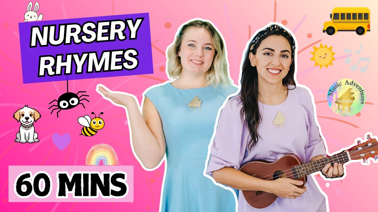 1 Hour Nursery Rhymes for Kids | Toddler Songs & Baby Music