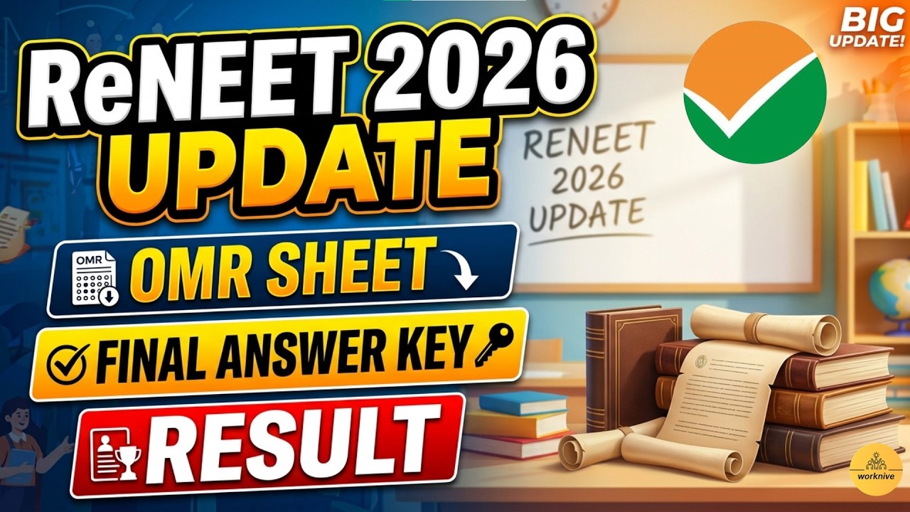 ReNEET 2026: OMR Sheet ✅ Final Answer Key & Result UPDATE