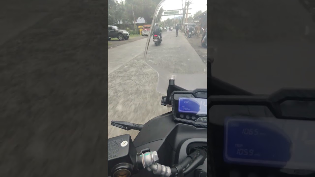 Daan muna kami dito kasi maluwag ang kalsada waray traffic 