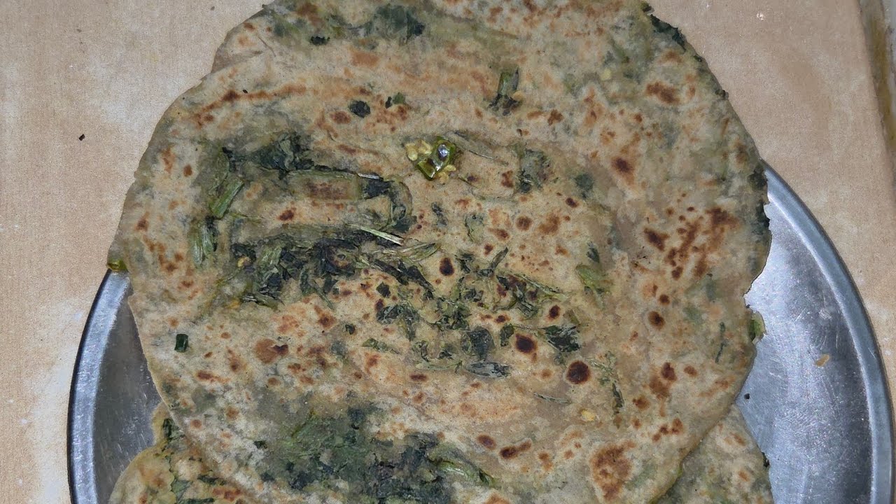 Stuffed methi Paratha ... ek bar ye try kr k dekho jinhe methi nhi pasand unko v acha lgega #viral