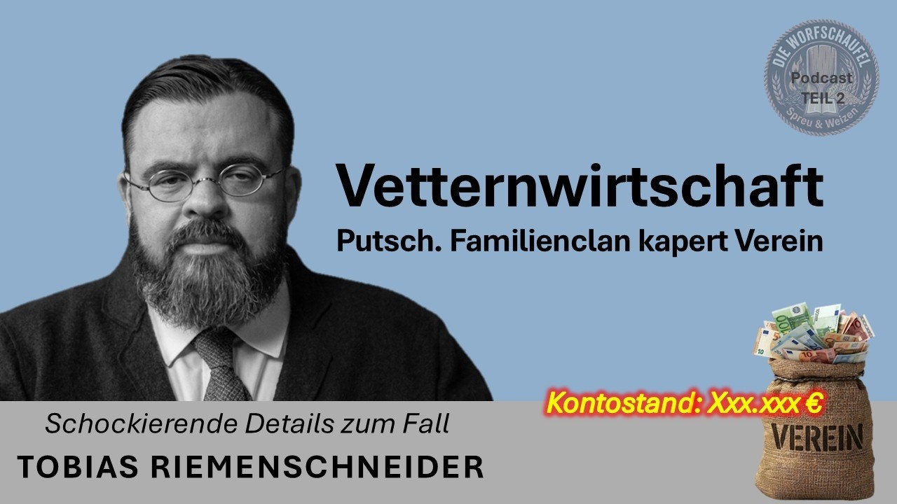 🎙Akte Tobias Riemenschneider | Putsch | Vetternwirtschaft ⁨@erbfrankfurt⁩  ⁨@christuskircheFrankfurt