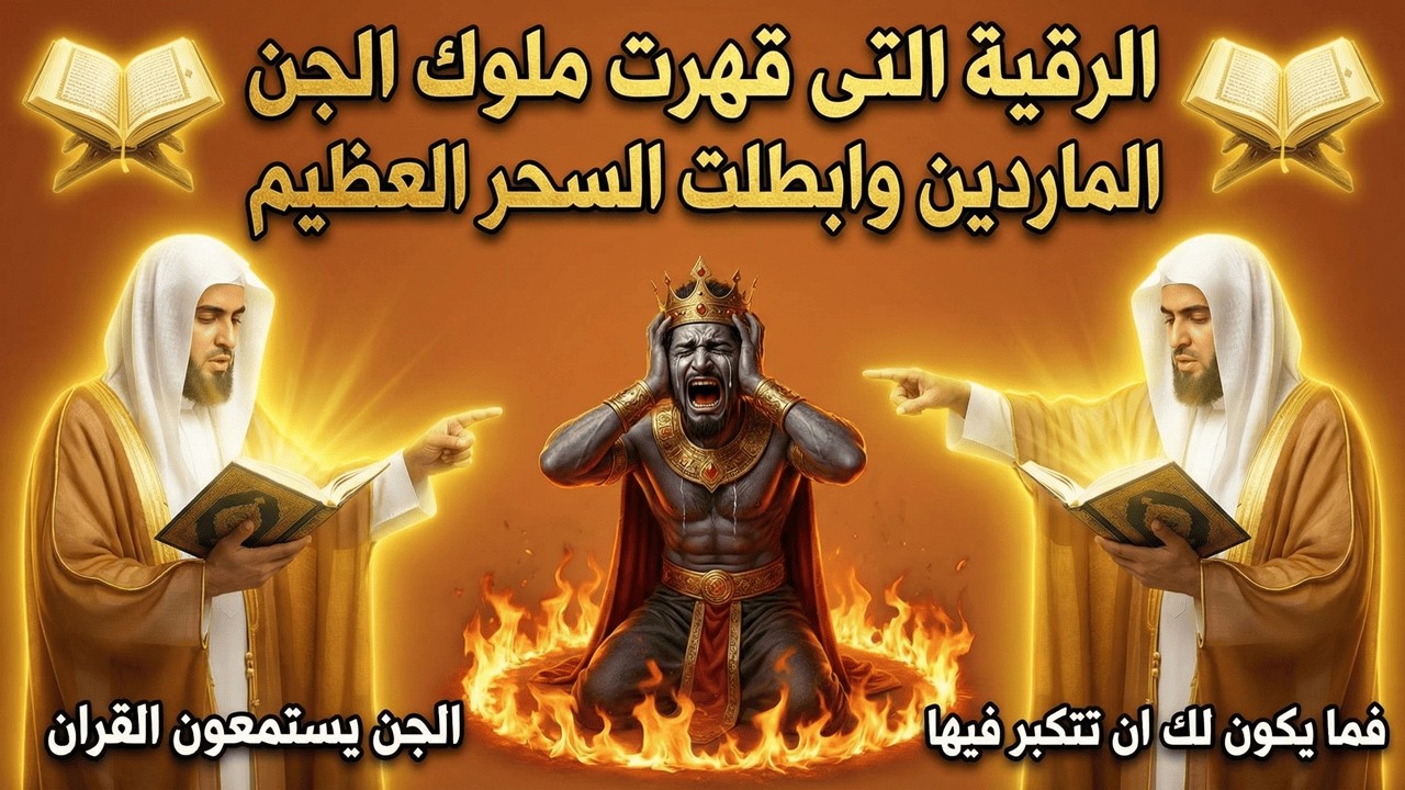 رقية التطهير الشامل والكامل للجسد من السحر والمس والعين والحسد ابطال السحر وخروج الجن والمس والعين