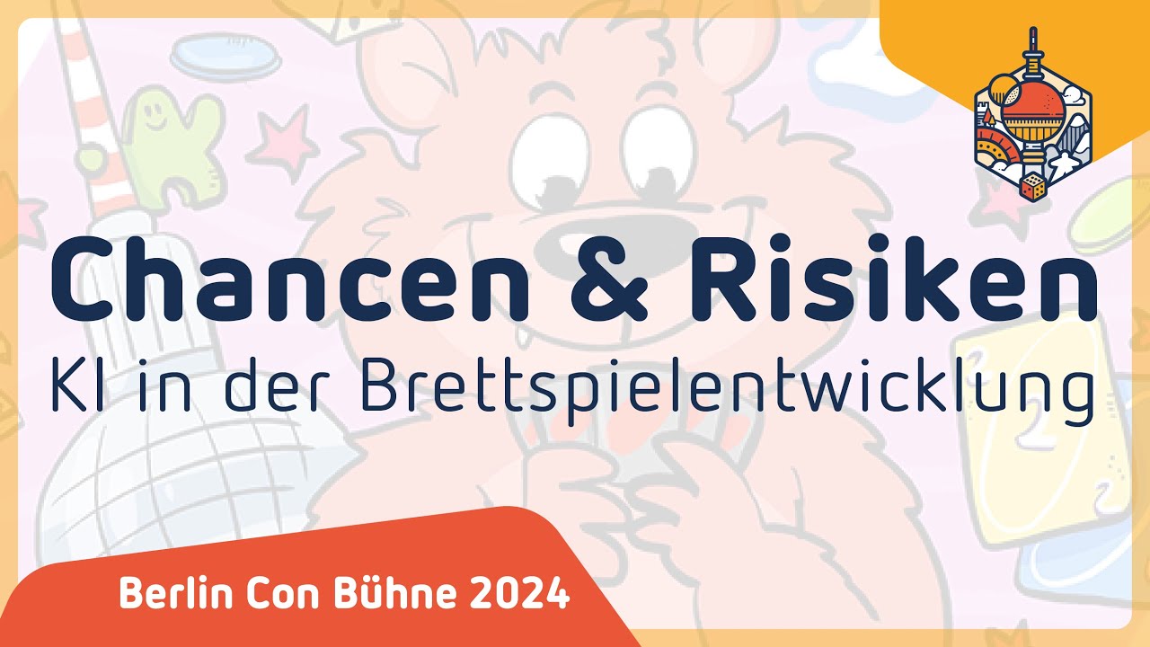KI in der Brettspielentwicklung - Chancen & Risiken – Berlin Con Bühne 2024 – Johannes, Uli & Ben