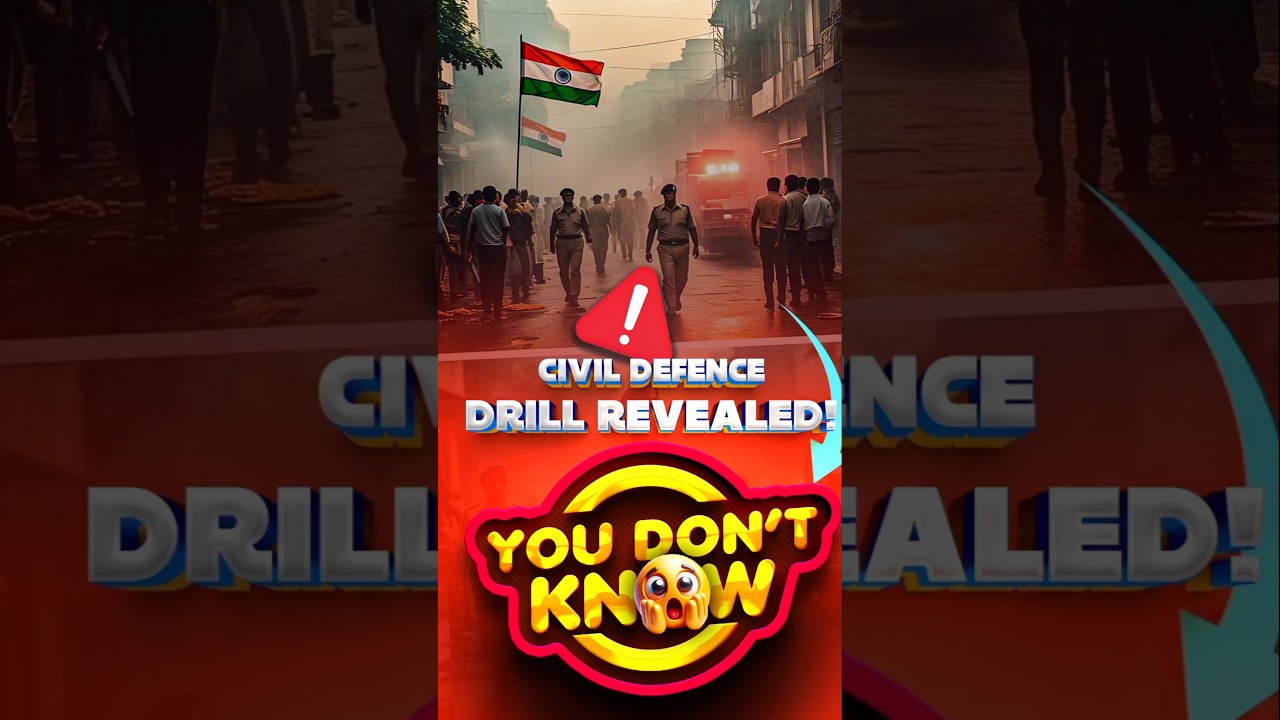 For the First Time Since 1971! India Conducts Massive Civil Defence Drill | Full Breakdown 