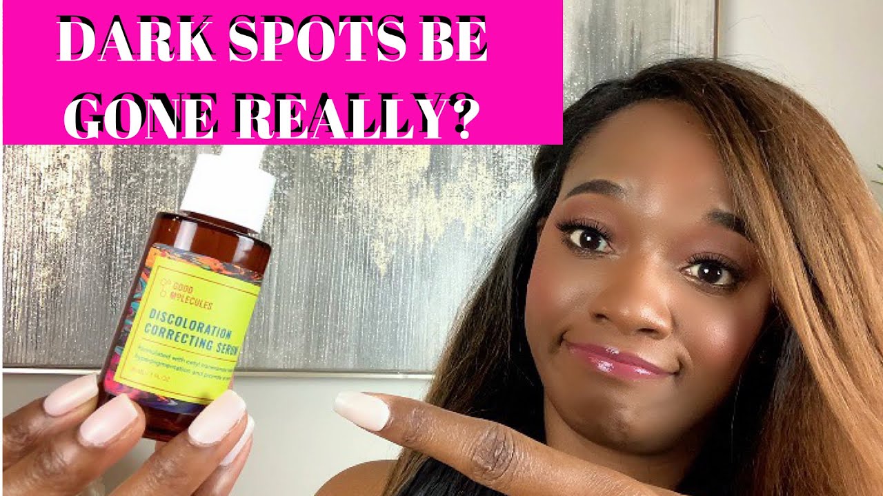GOOD MOLECULES DISCOLORATION SERUM DOES IT WORK?| Scientist Seankbeauty