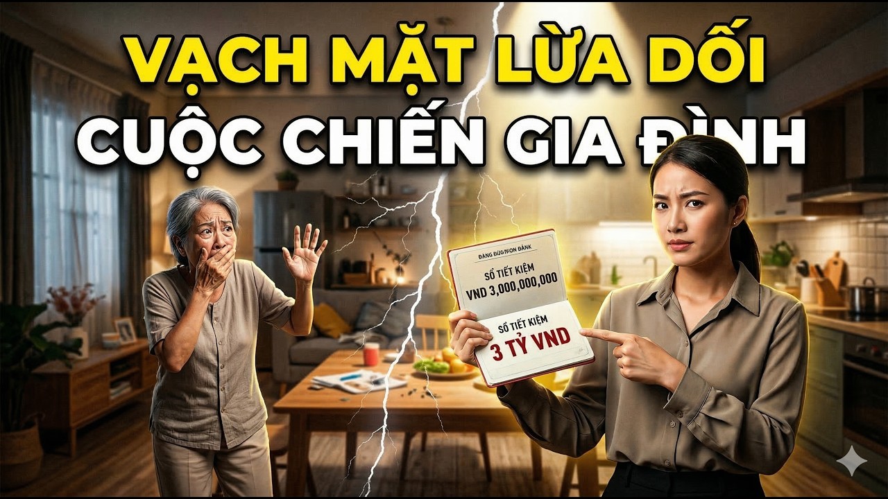 Mẹ Chồng Giả Nghèo Diễn Kịch Mất Nhà, Con Dâu Bắt Quả Tang Cuốn Sổ 3 Tỷ Và Cái Kết Hả Hê