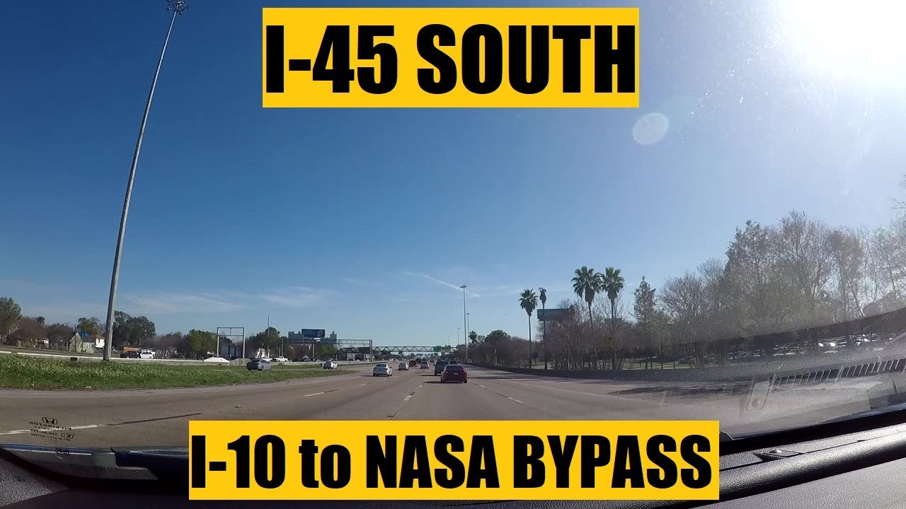 Driving with Scottman895: I-45 South (I-10 to NASA Bypass)