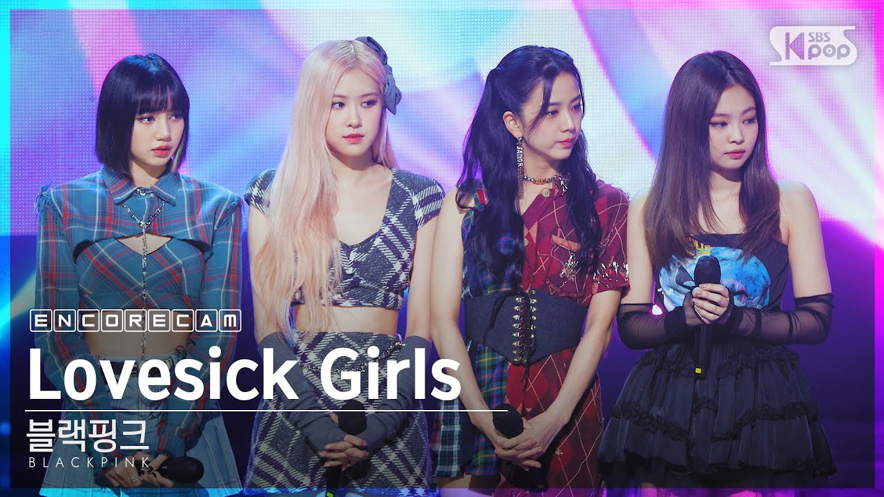 [앵콜CAM] 블랙핑크 'Lovesick Girls' 인기가요 1위 앵콜 직캠 (BLACKPINK Encore Fancam) | @SBS Inkigayo_2020.10.25.