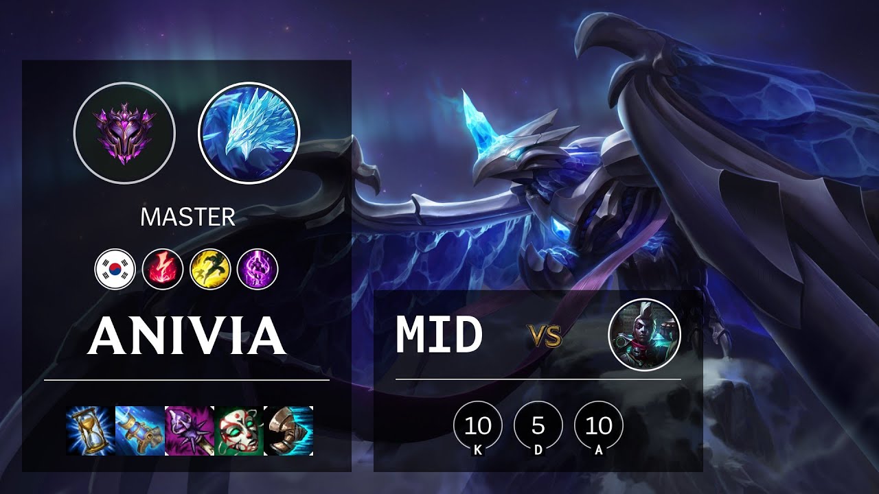Anivia Mid vs Ekko - KR Master Patch 10.19