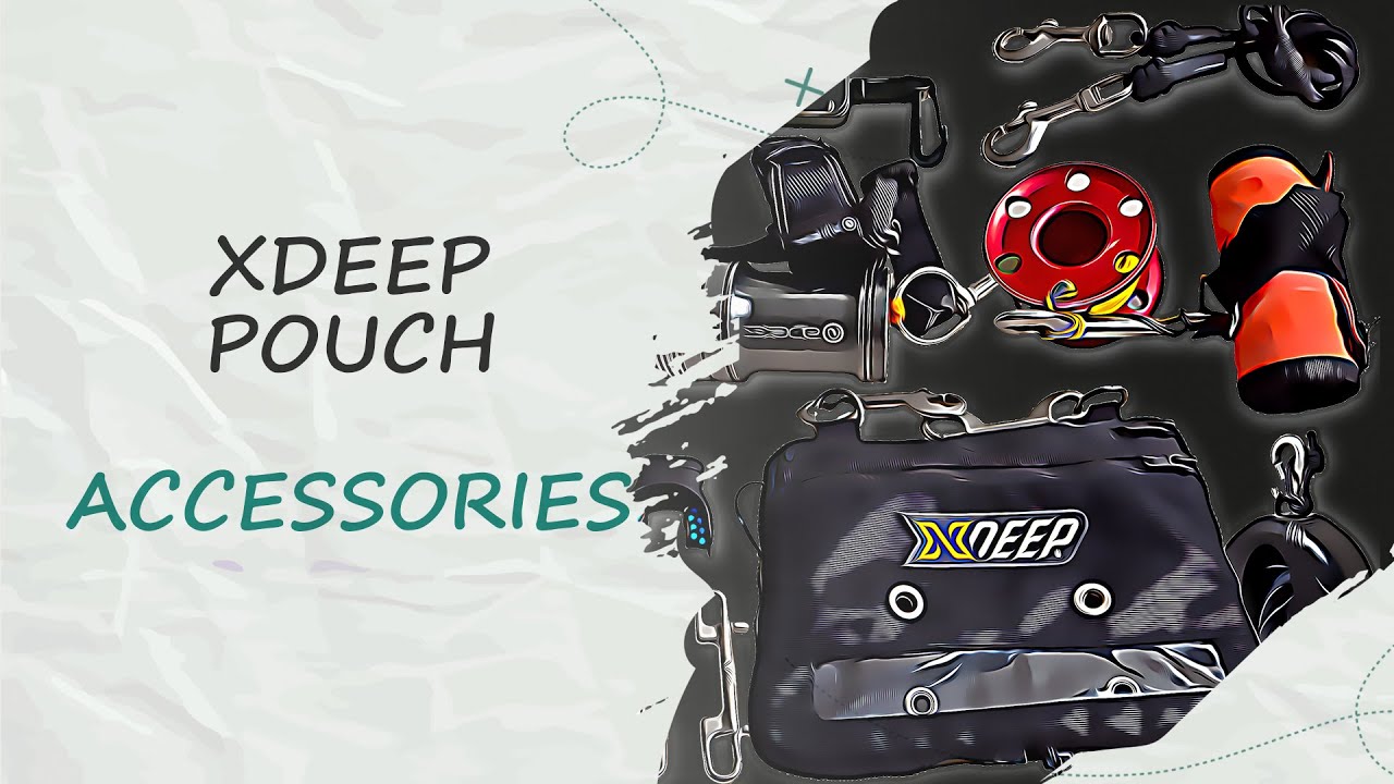 Что находится в моем чехле для дайвинга Xdeep и кармане сухого костюма