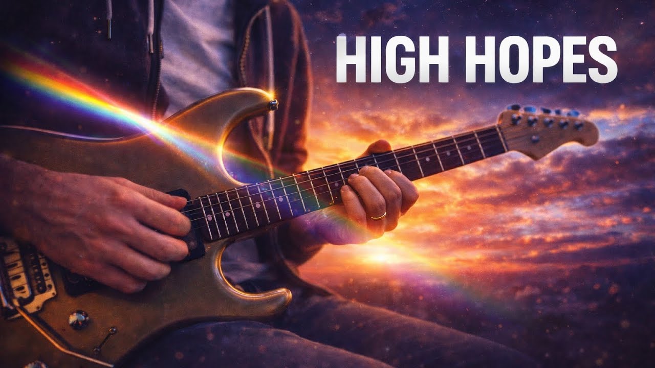 Pink Floyd High Hopes guitar Cover