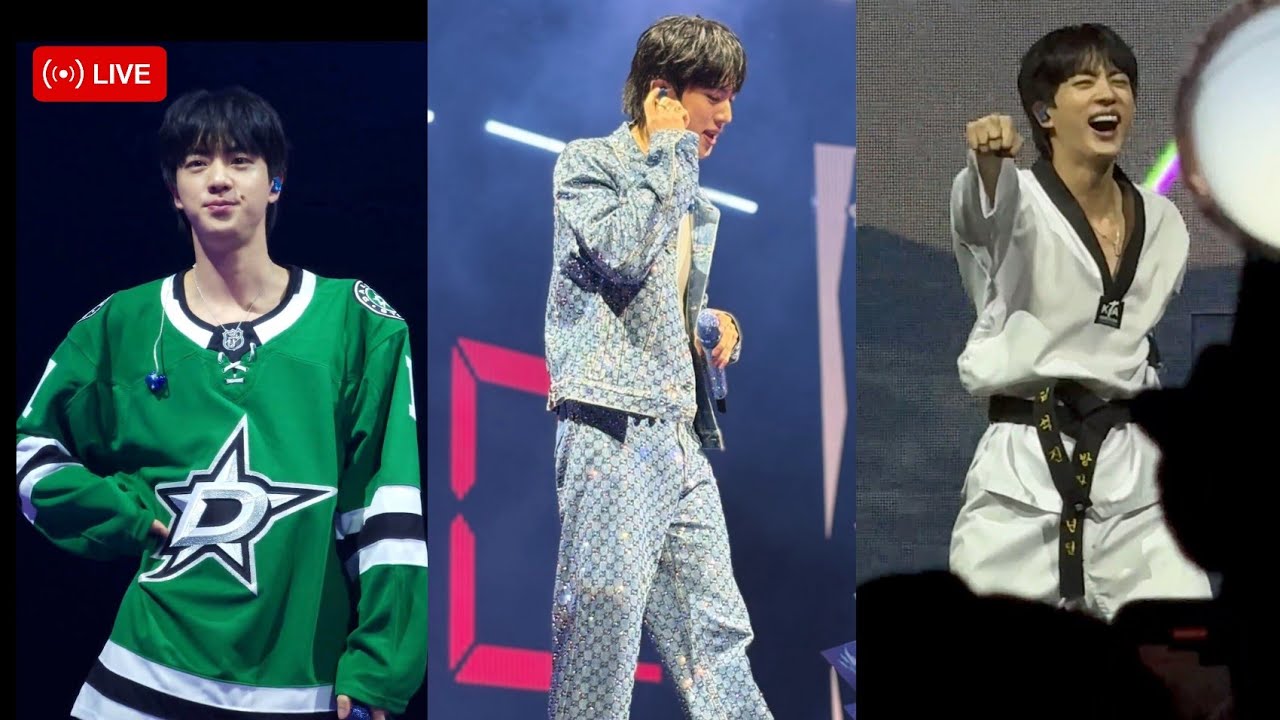 BTS Jin RUNSEOKJIN_epTOUR' in DALLAS
