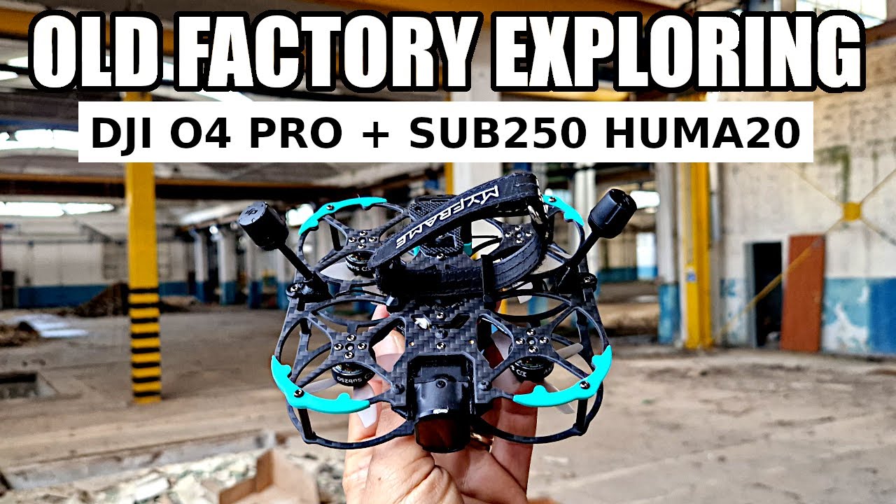 OLD FACTORY EXPLORING // CINEMATIC FPV // DJI O4 PRO HD + SUB250 HUMA20
