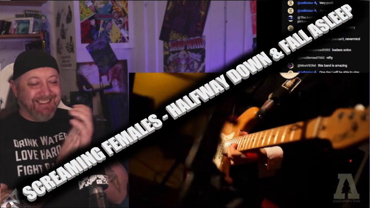 Screaming Females - Halfway Down & Fall Asleep (live) // She's a KILLER guitarist