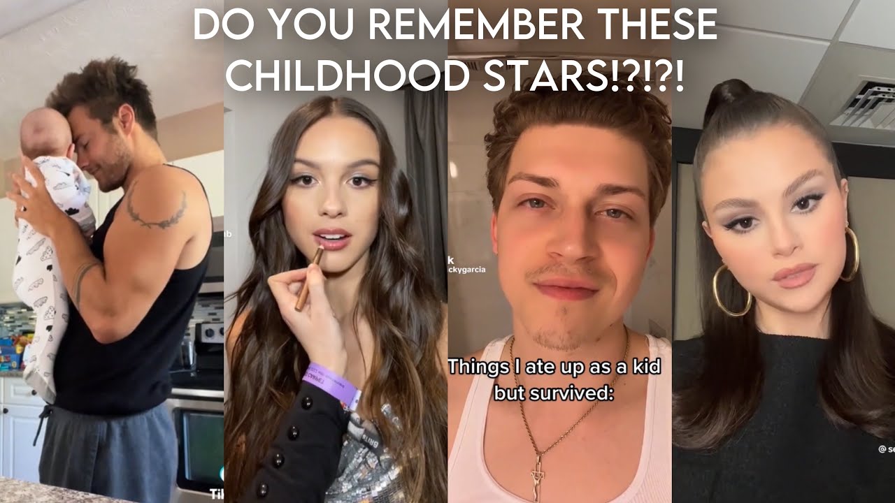 Famous Childhood Stars On Tiktok!!
