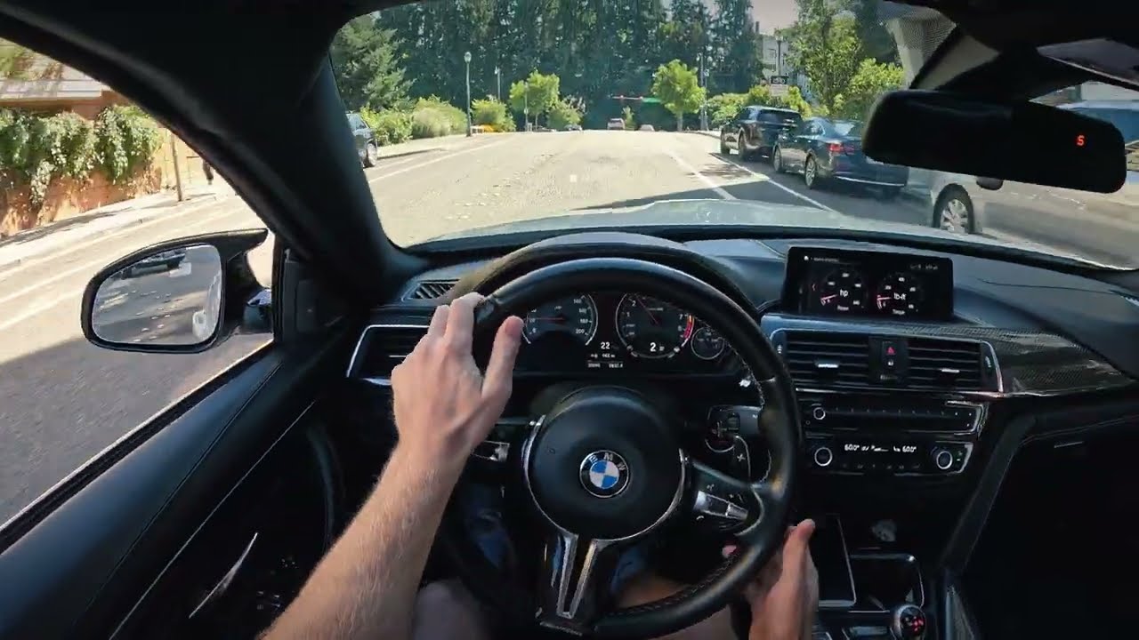 CHILL DRIVE TO THE GYM | BMW M4 POV | 500 HP
