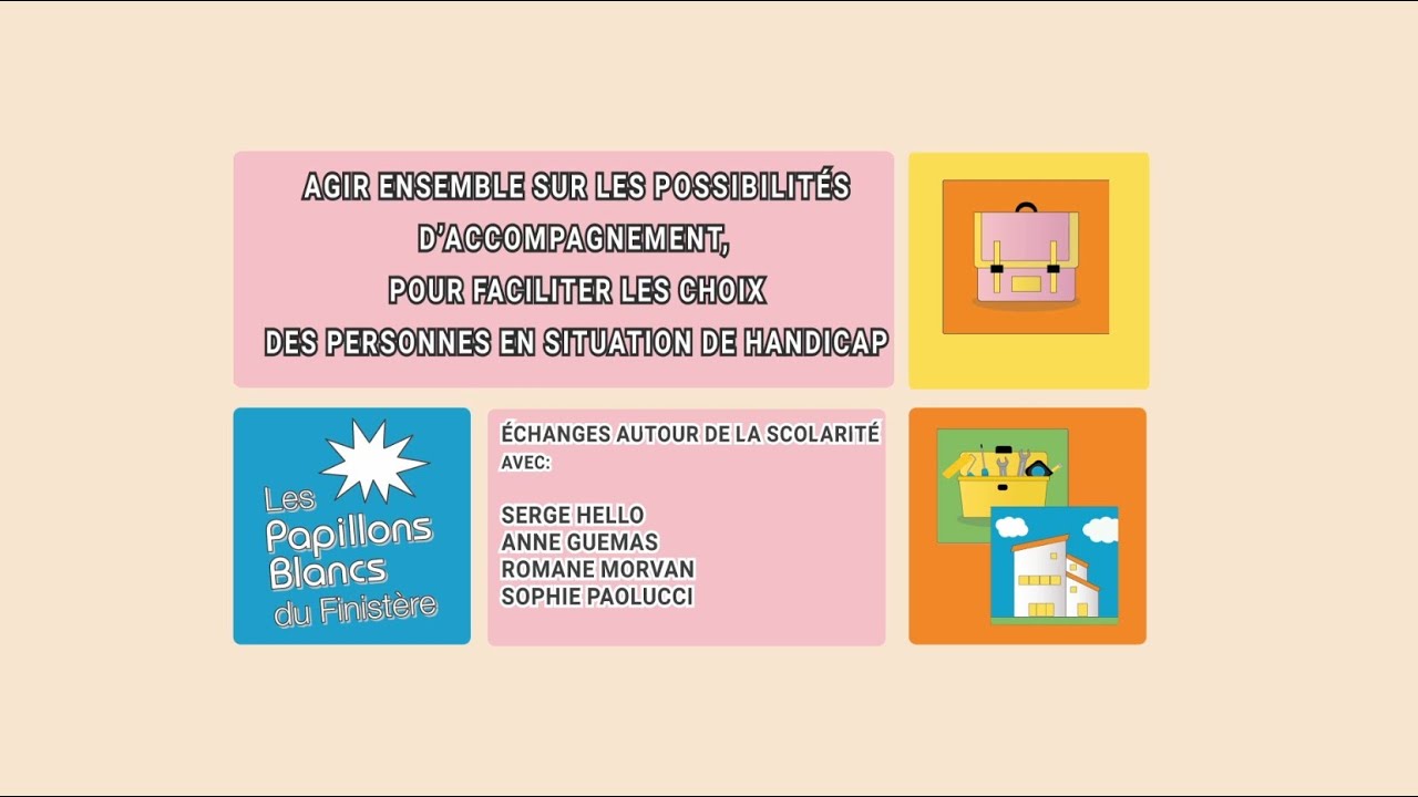 TABLE RONDE 1 - Agir ensemble pour mieux accompagner le handicap