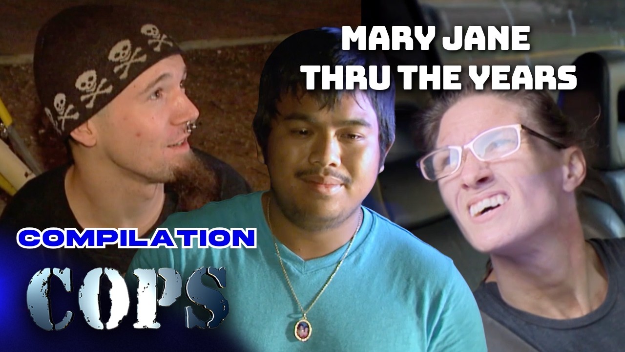 Mary Jane Thru The Years | Compilation | COPS TV SHOW