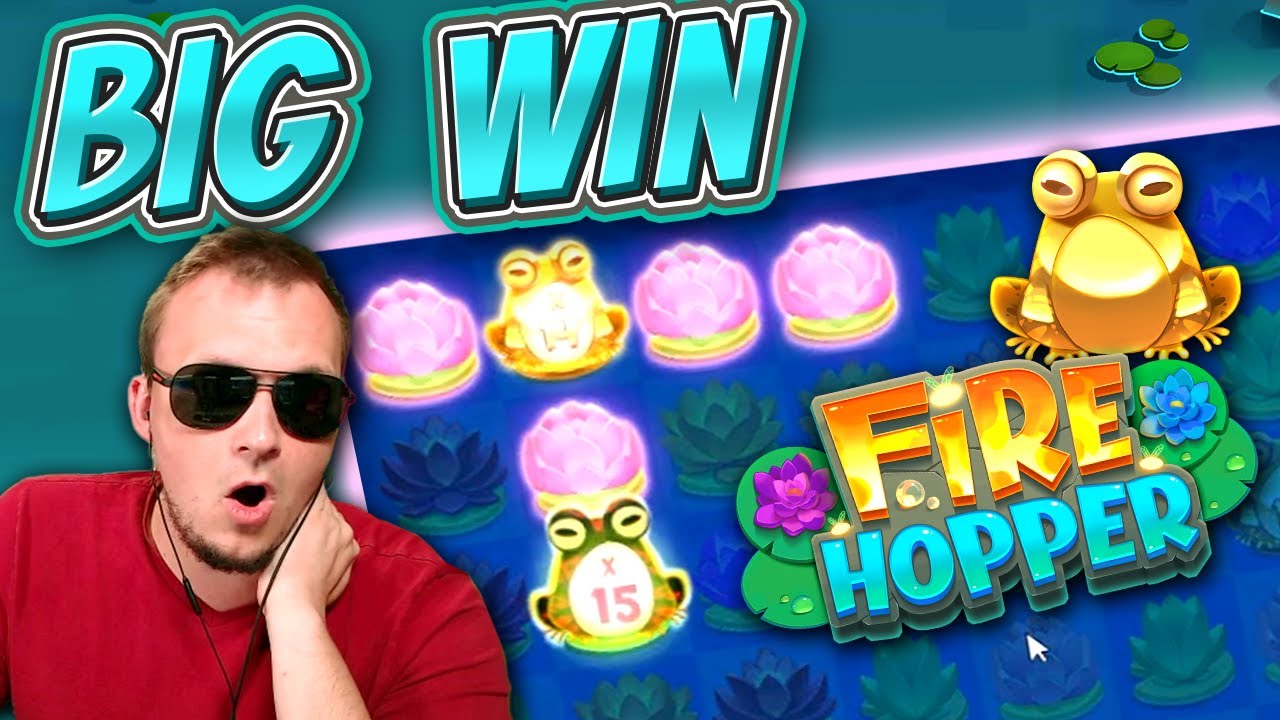 BIG WIN on Fire Hopper Bonus